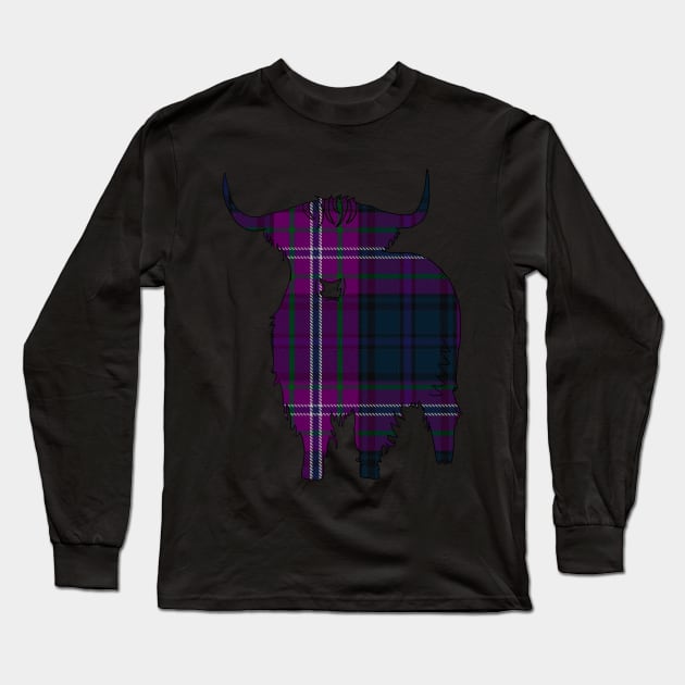 Scottish cow Long Sleeve T-Shirt by theroseandraven